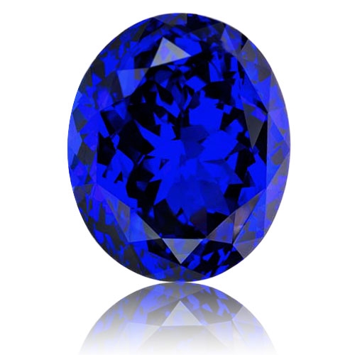 Tanzanite,Oval 74.24-Carat