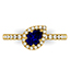 Oval Platinum Waverly Diamond Ring (1/2 ct. tw.)