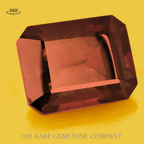 Color Change Garnet Emerald Cut 2.73 Carat Rare Gemstone Company