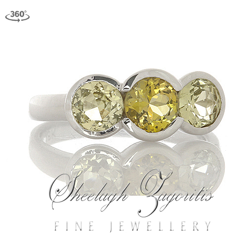 Yellow tanzanite hotsell