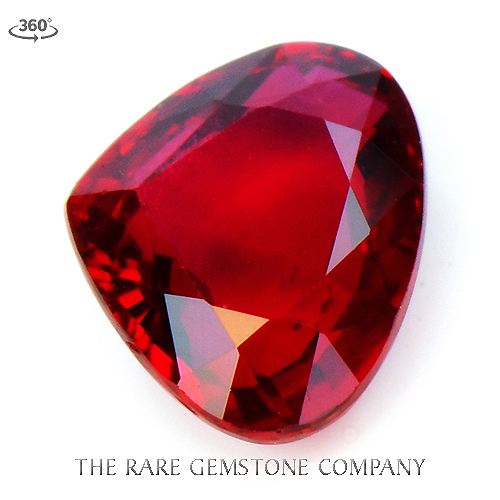 Ruby Pear 1.07 Carat - Rare Gemstone Company