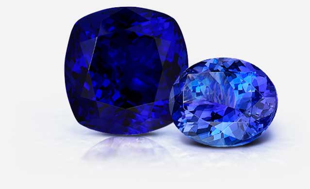 Tanzanite Color Chart