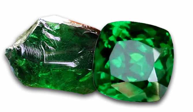 Emerald Stone Color Chart